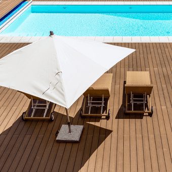 Peruvian Teak - Composite Decking | NewTechWood Canada Canada